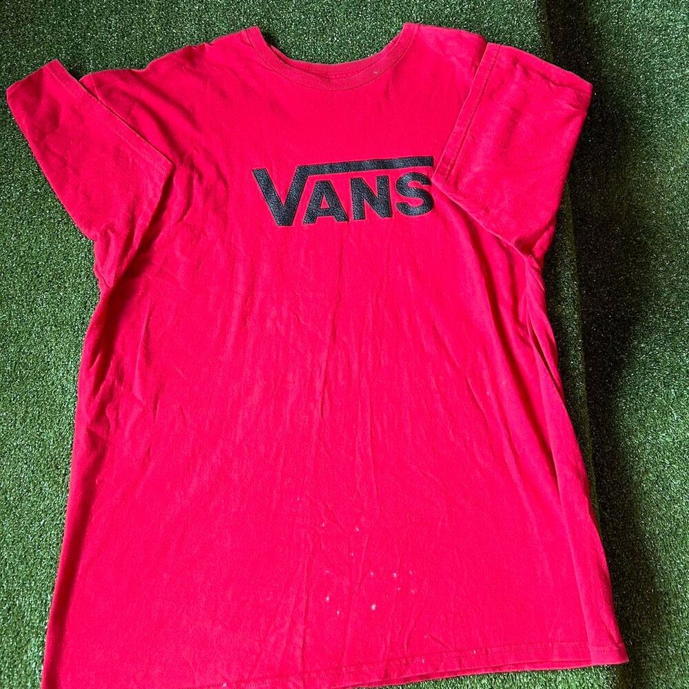 Vans Men's Red T-shirt